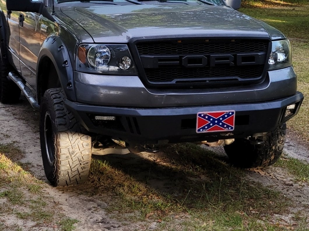 Barricade Extreme HD Front Bumper with LED Fog Lights (04-08 F-150)