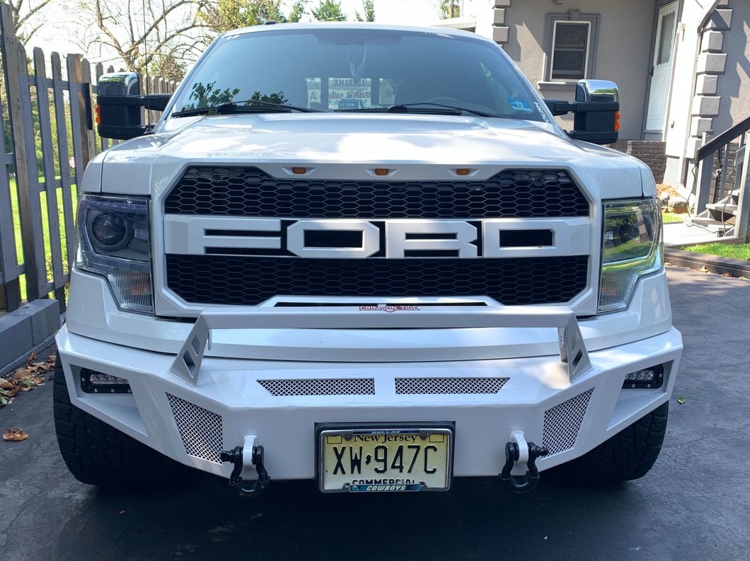 Barricade HD Winch Front Bumper with LED Lighting (09-14 F-150, Excluding Raptor)