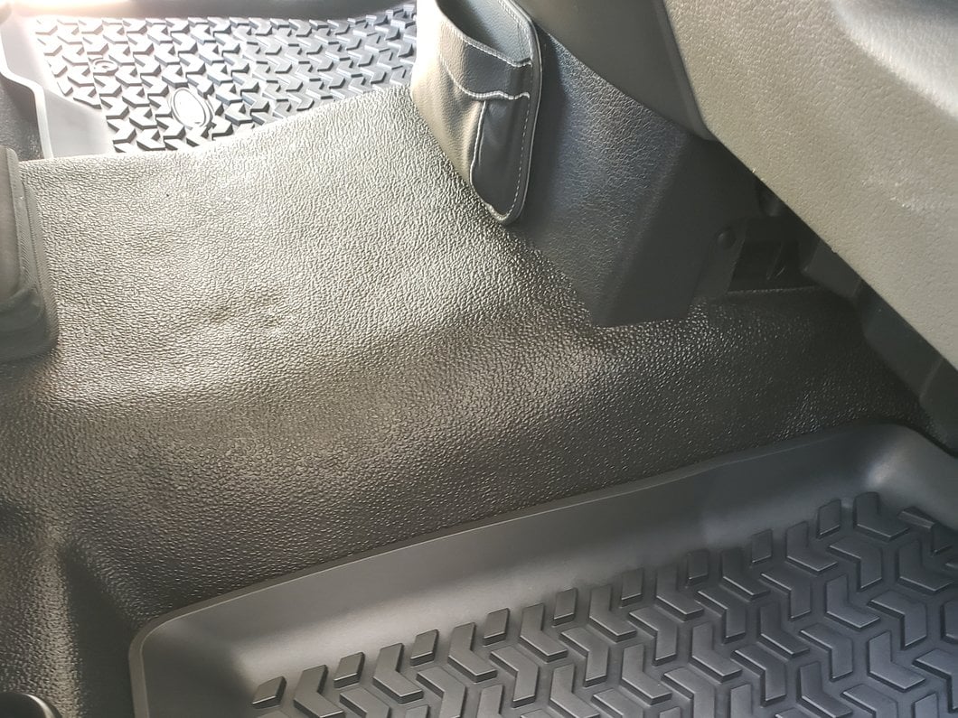 Barricade Front Floor Mats; Black (04-08 F-150)