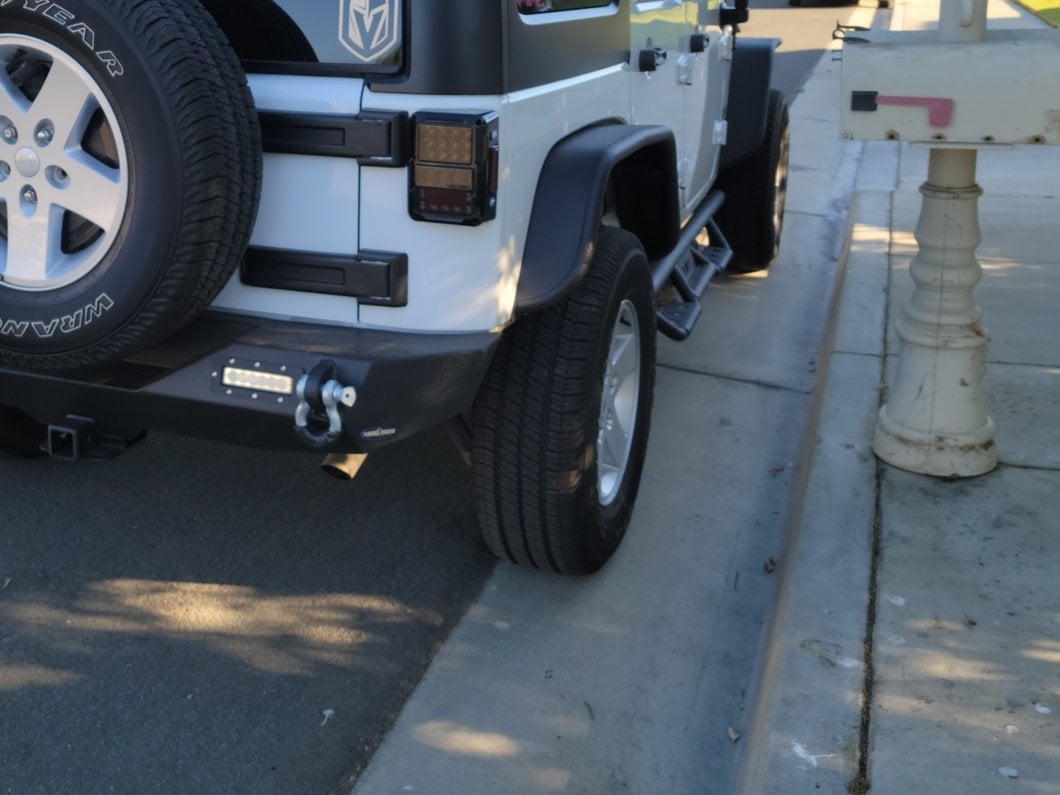 Barricade Tubular Fender Flares (07-18 Jeep Wrangler JK)