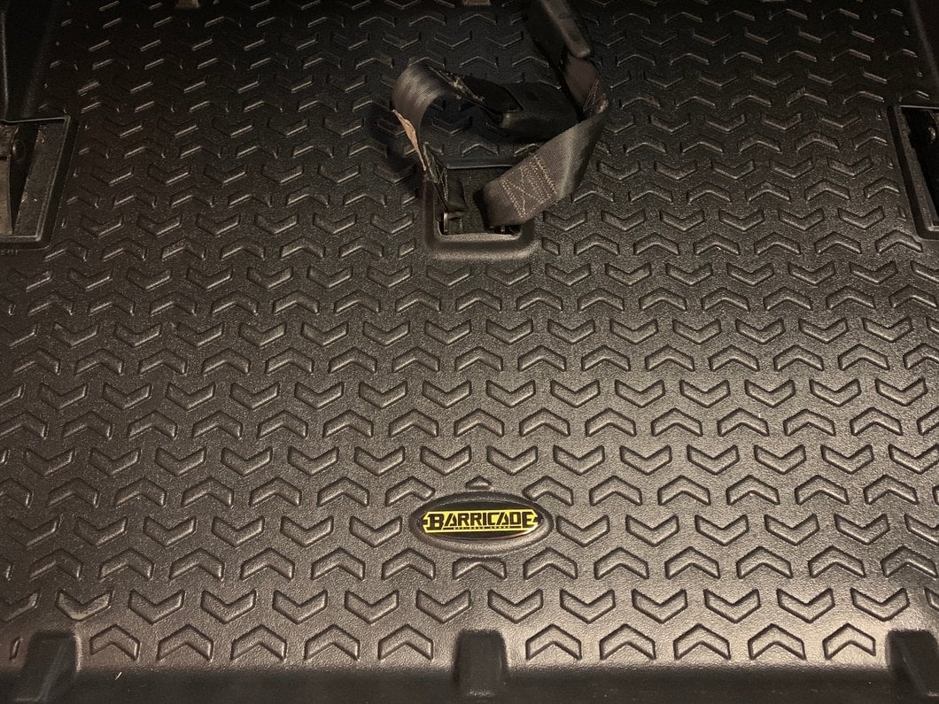 Barricade Cargo Liner; Black (97-06 Jeep Wrangler TJ, Excluding Unlimited)