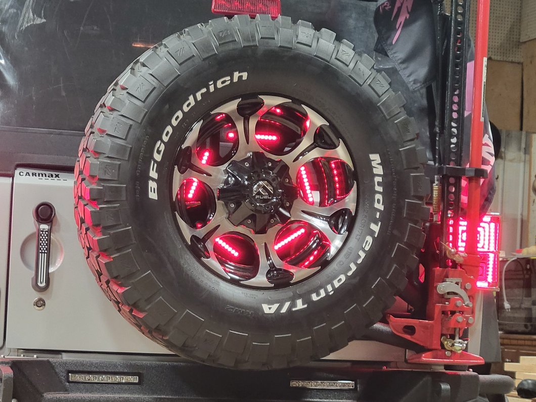Barricade HD Auxiliary Brake Light (07-18 Jeep Wrangler JK)