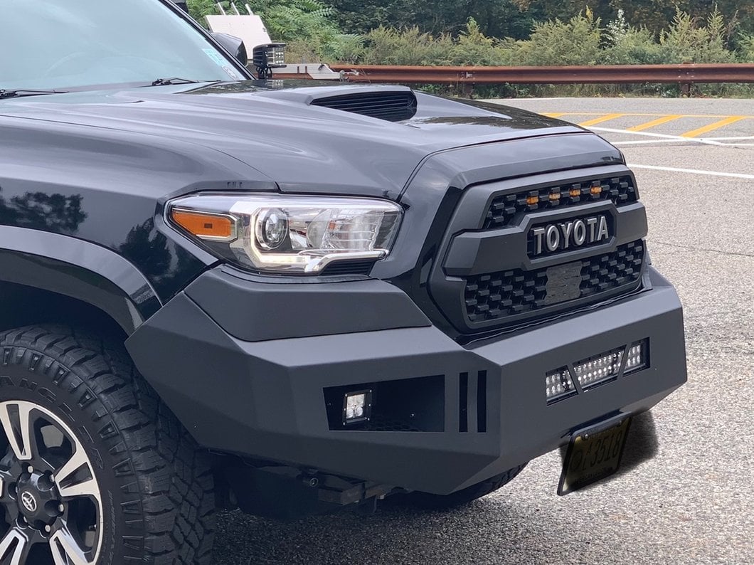 Barricade HD Front Bumper with LED Fog Lights (16-23 Tacoma)