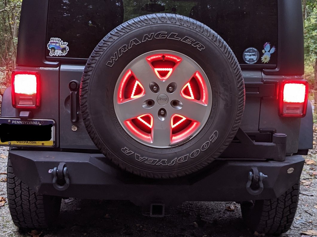 Barricade HD Auxiliary Brake Light (07-18 Jeep Wrangler JK)