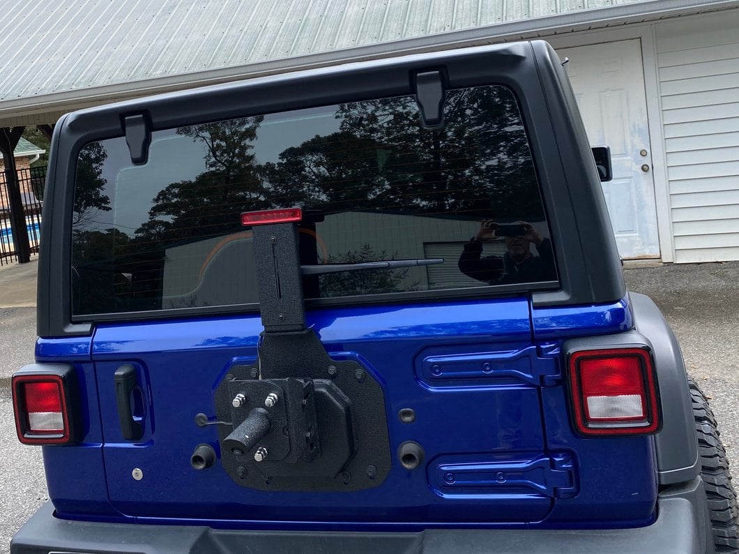Barricade HD Spare Tire Mount (18-25 Jeep Wrangler JL, Excluding 4xe)