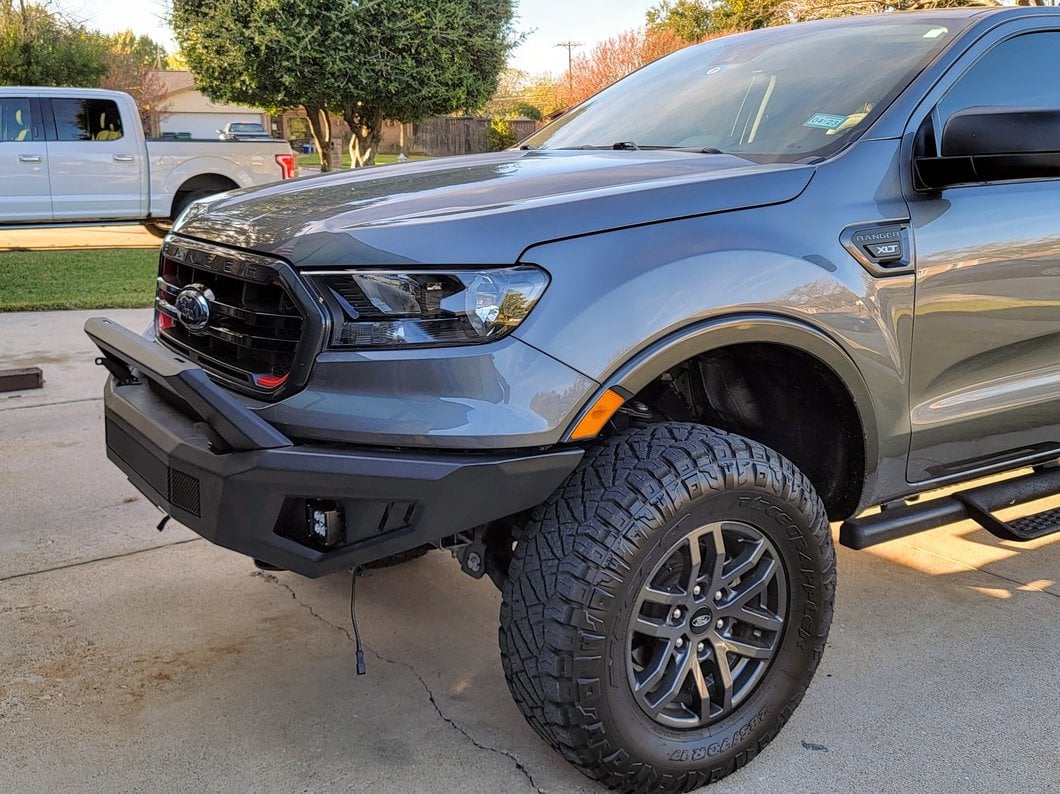 Barricade HD Off-Road Front Bumper with LED Fog Lights (19-23 Ranger)