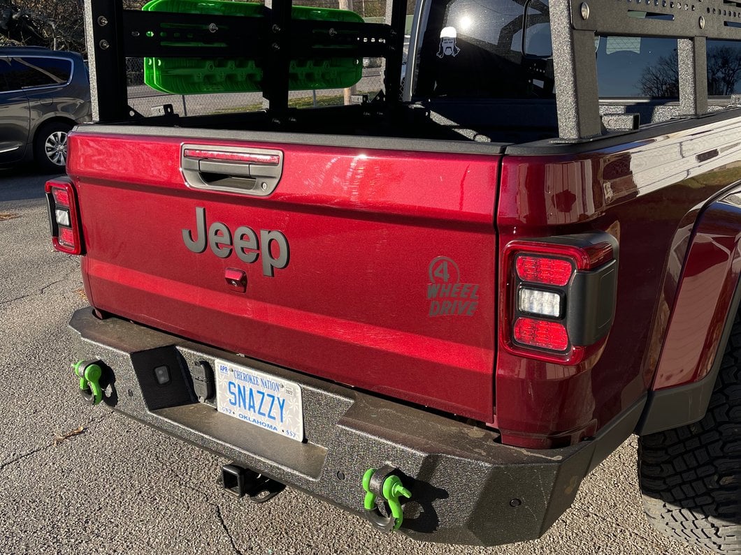 Barricade Extreme HD Rear Bumper (20-25 Jeep Gladiator JT)