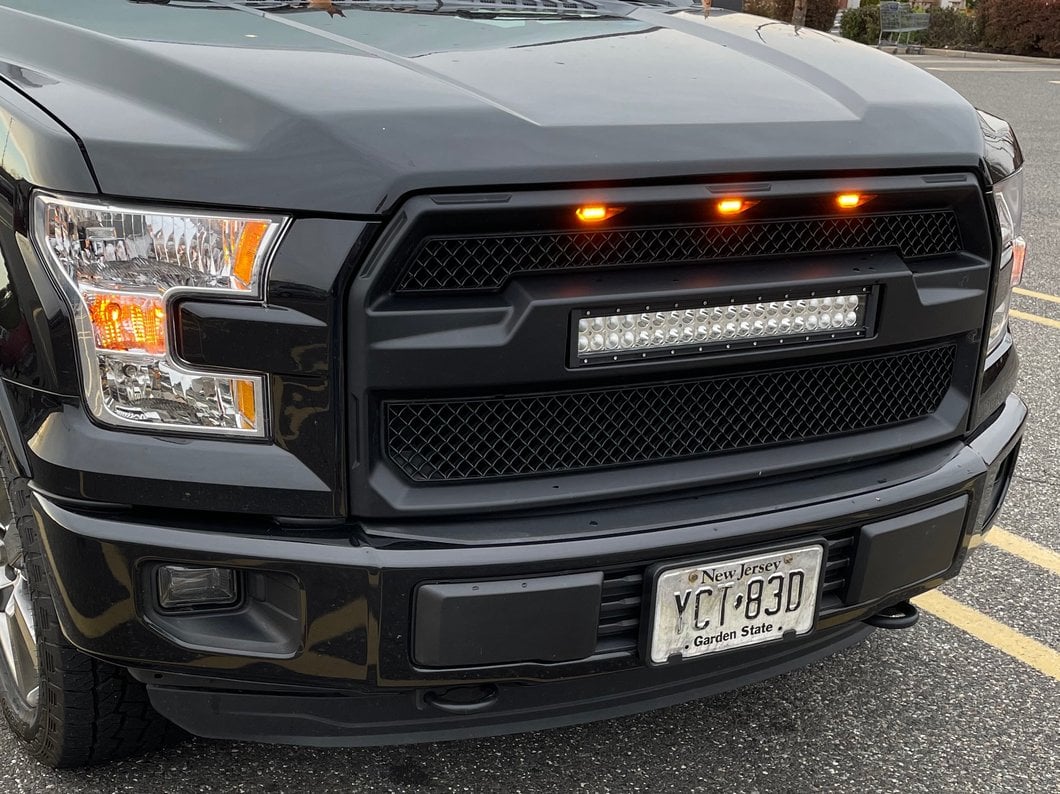 Barricade 20-Inch Dual Row LED Light Bar for Barricade Pre-Runner Front Bumpers Only (Universal; Some Adaptation May Be Required)