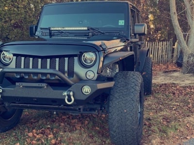 Barricade Slim Fender Flares (07-18 Jeep Wrangler JK)