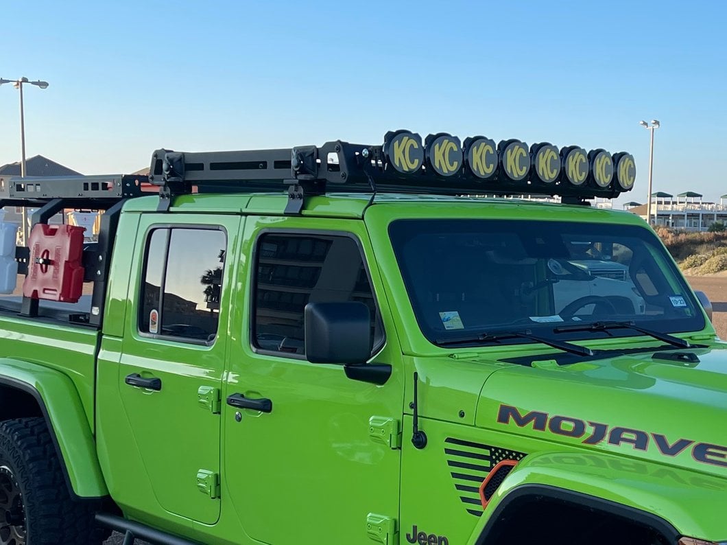 Barricade Roof Rack Basket for OEM Hard Top (20-25 Jeep Gladiator JT)
