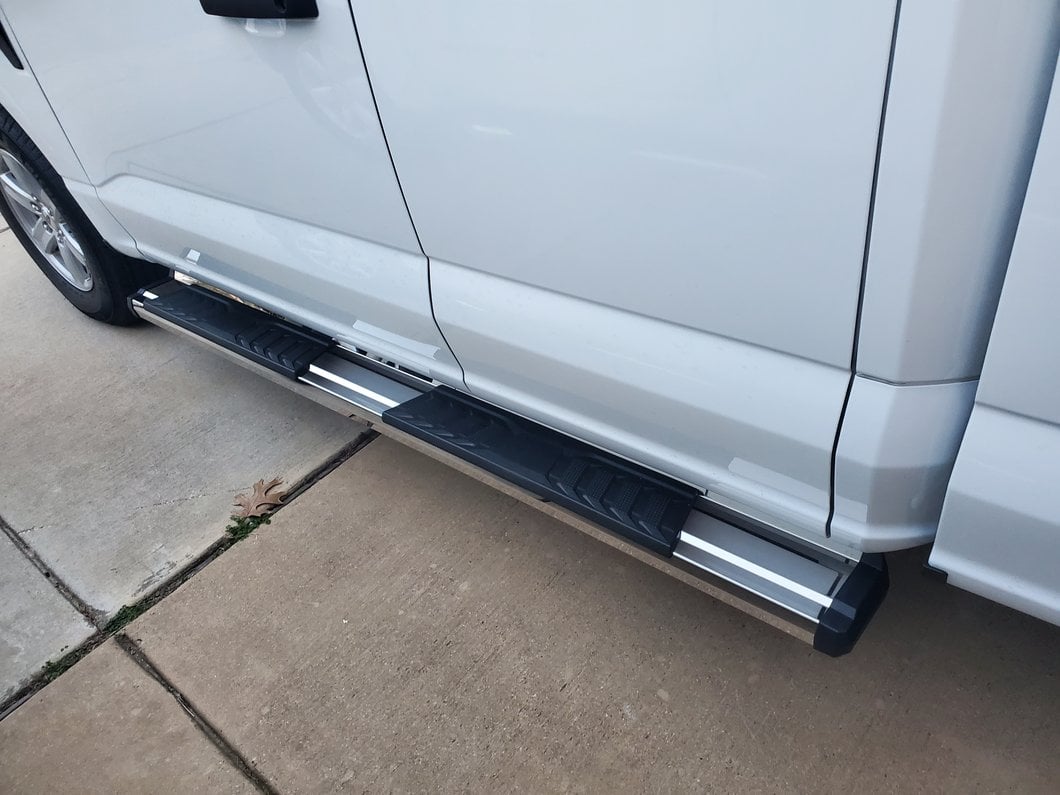 Barricade S6 Running Boards; Stainless Steel (15-25 F-150 SuperCab)