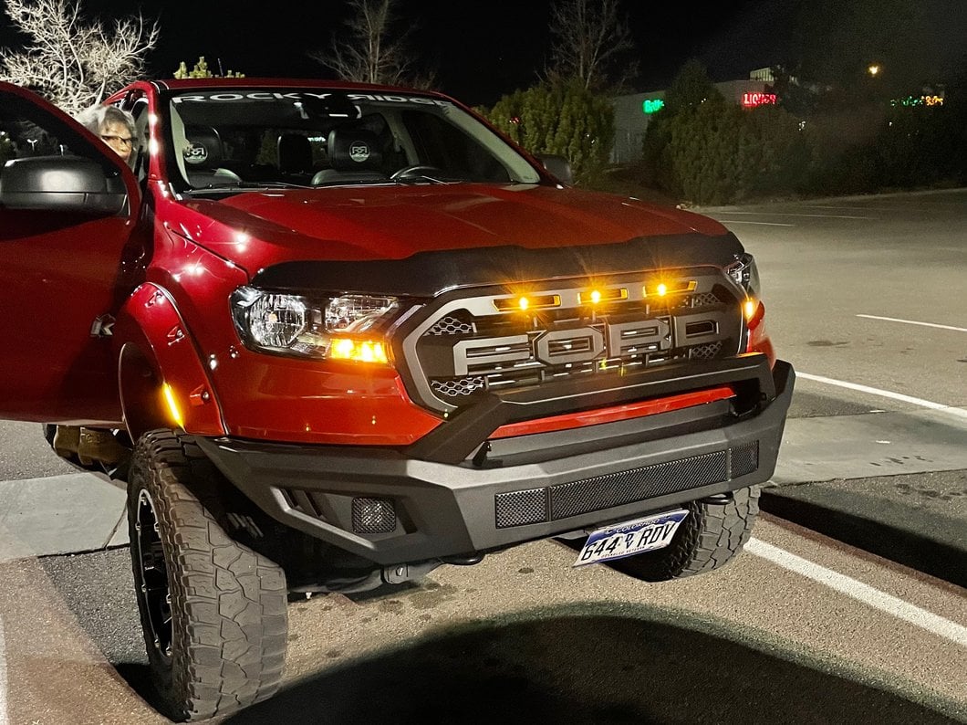 Barricade HD Off-Road Front Bumper with LED Fog Lights (19-23 Ranger)