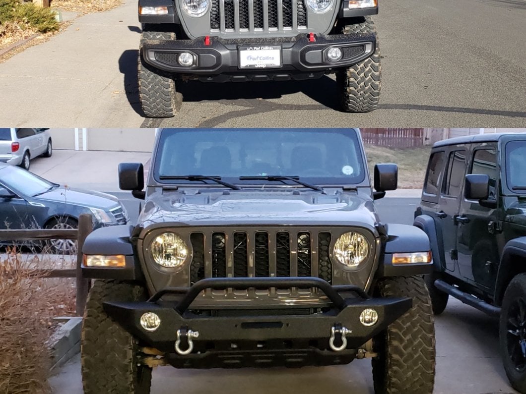 Barricade Adventure HD Front Bumper (20-25 Jeep Gladiator JT)