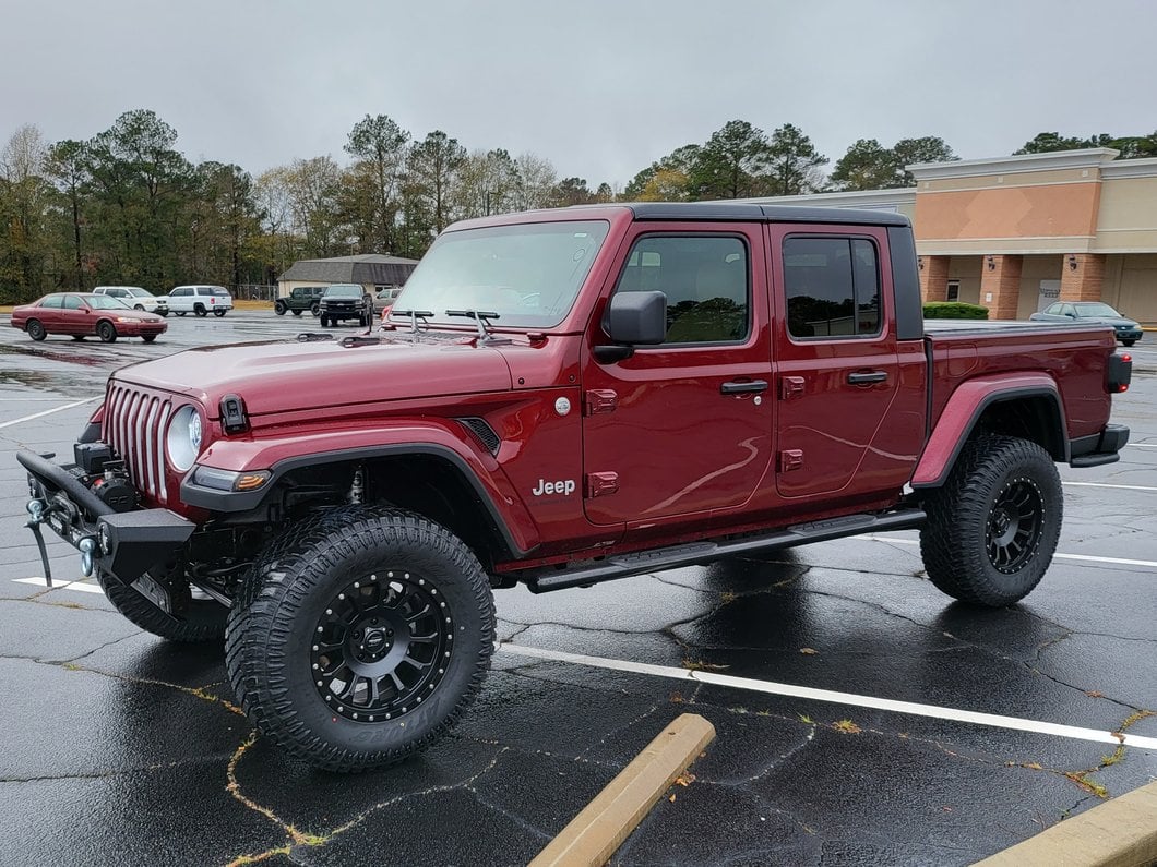 Barricade Trail Force HD Front Bumper with LED Lights (20-25 Jeep Gladiator JT)