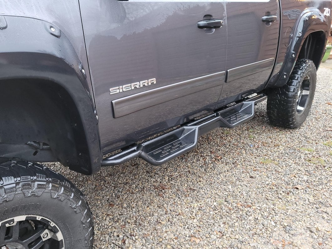 Barricade HD Drop Side Step Bars (07-18 Sierra 1500 Crew Cab)