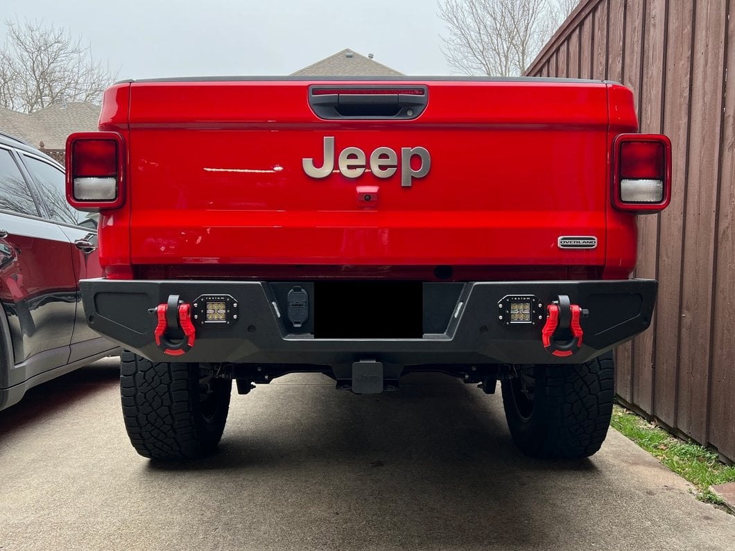 Barricade HD Rear Bumper (20-25 Jeep Gladiator JT)