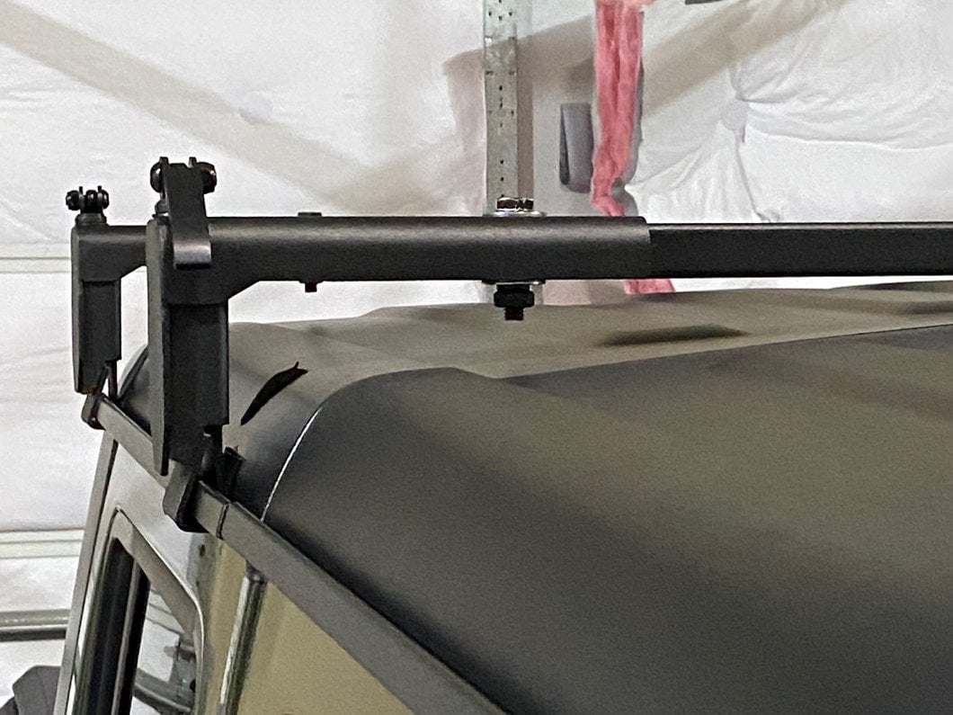 Barricade Two Bar Removable Roof Rack For Factory Hardtop Only (20-25 Jeep Gladiator JT)