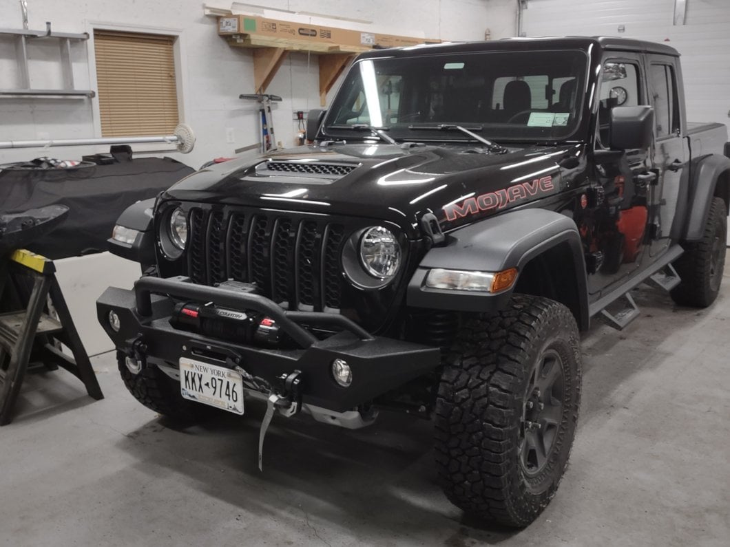 Barricade Adventure HD Front Bumper (20-25 Jeep Gladiator JT)