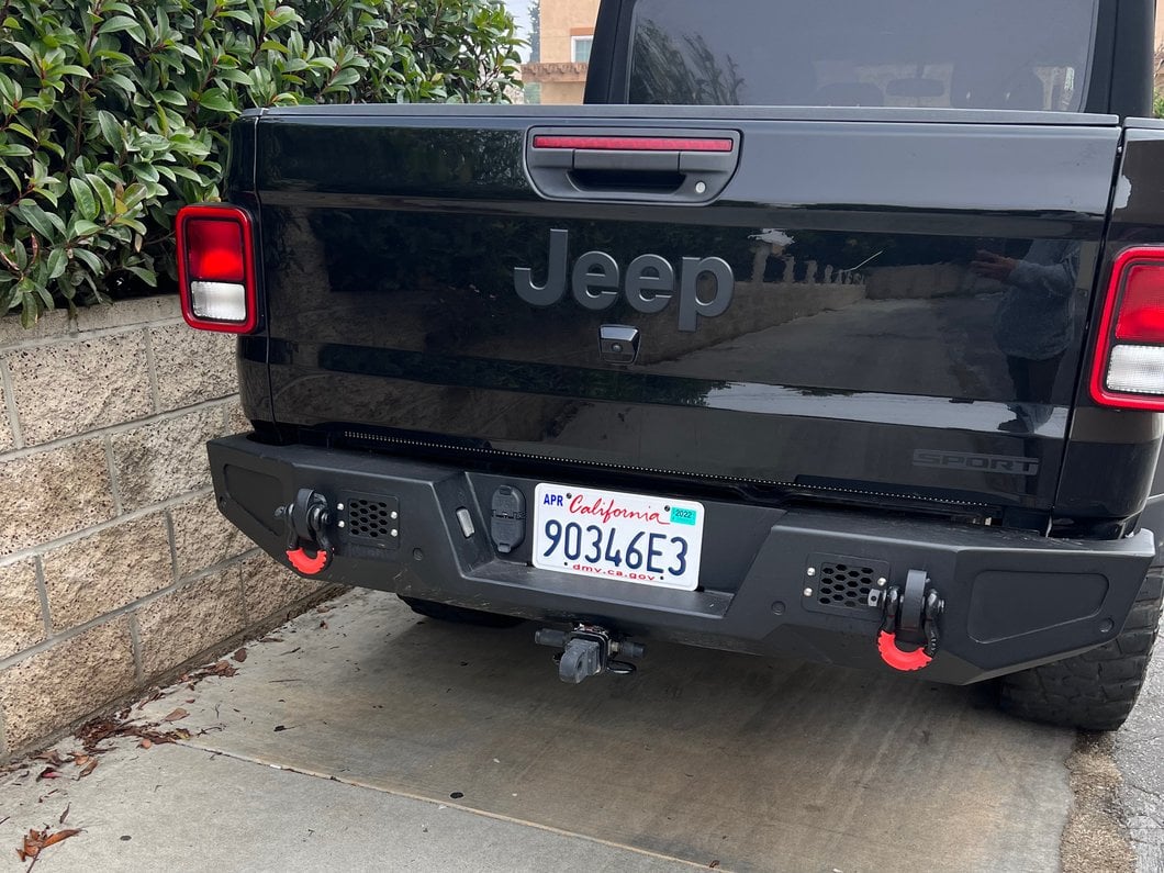 Barricade HD Rear Bumper (20-25 Jeep Gladiator JT)