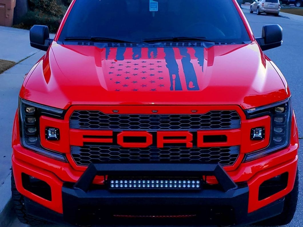 Barricade CSD Front Bumper with 20-Inch Dual Row LED Light Bar (18-20 F-150, Excluding Raptor)