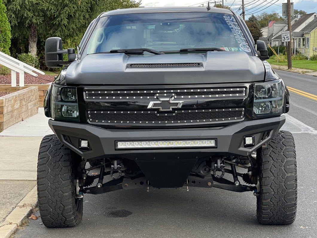 Barricade Skid Plate for Barricade HD Off-Road Front Bumper S112571 Only (07-13 Silverado 1500)