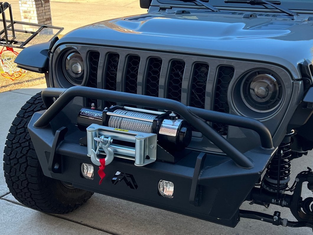 Barricade 12,000 lb. Winch (Universal; Some Adaptation May Be Required)