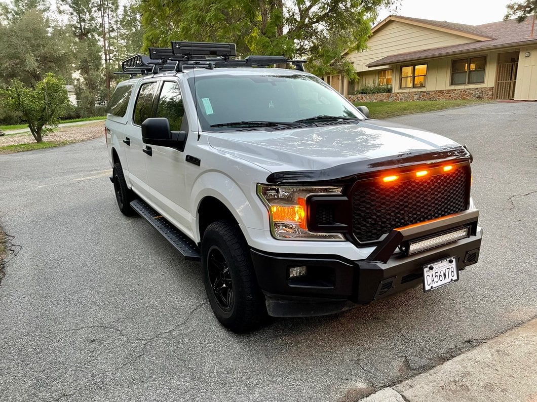 Barricade CSD Front Bumper with 20-Inch Dual Row LED Light Bar (18-20 F-150, Excluding Raptor)