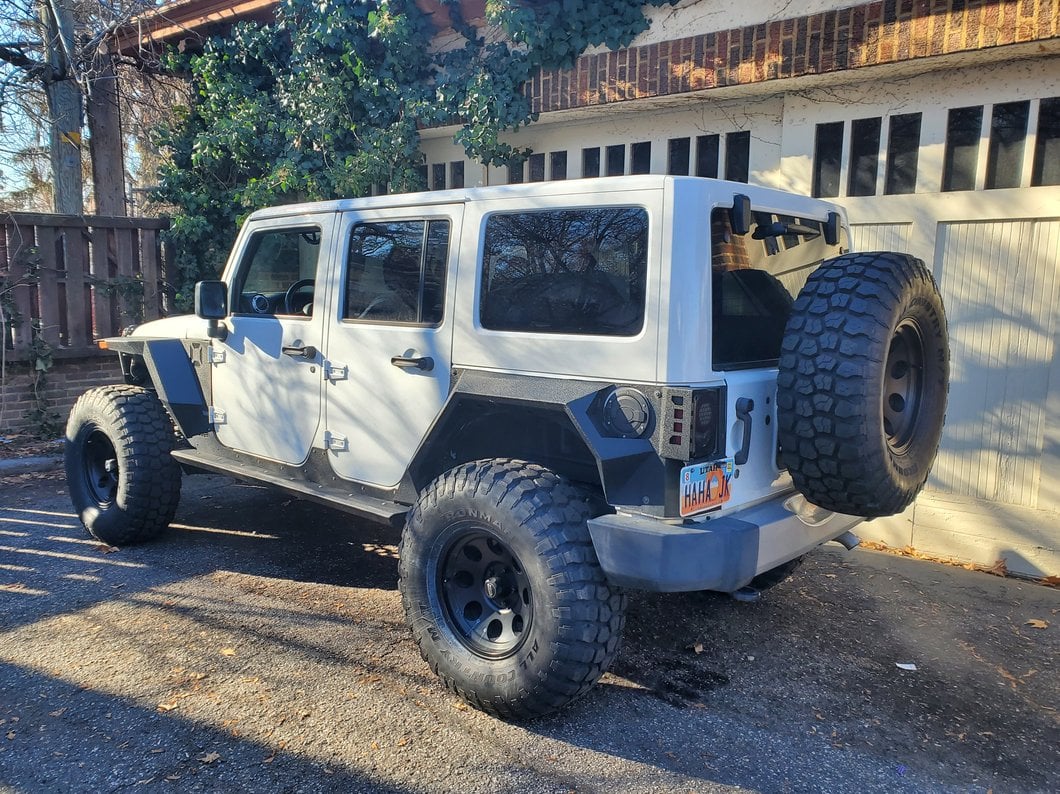 Barricade HD Spare Tire Mount (07-18 Jeep Wrangler JK)