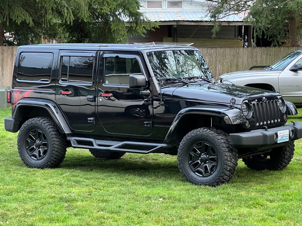 Barricade HD Drop Side Step Bars (07-18 Jeep Wrangler JK 4-Door)