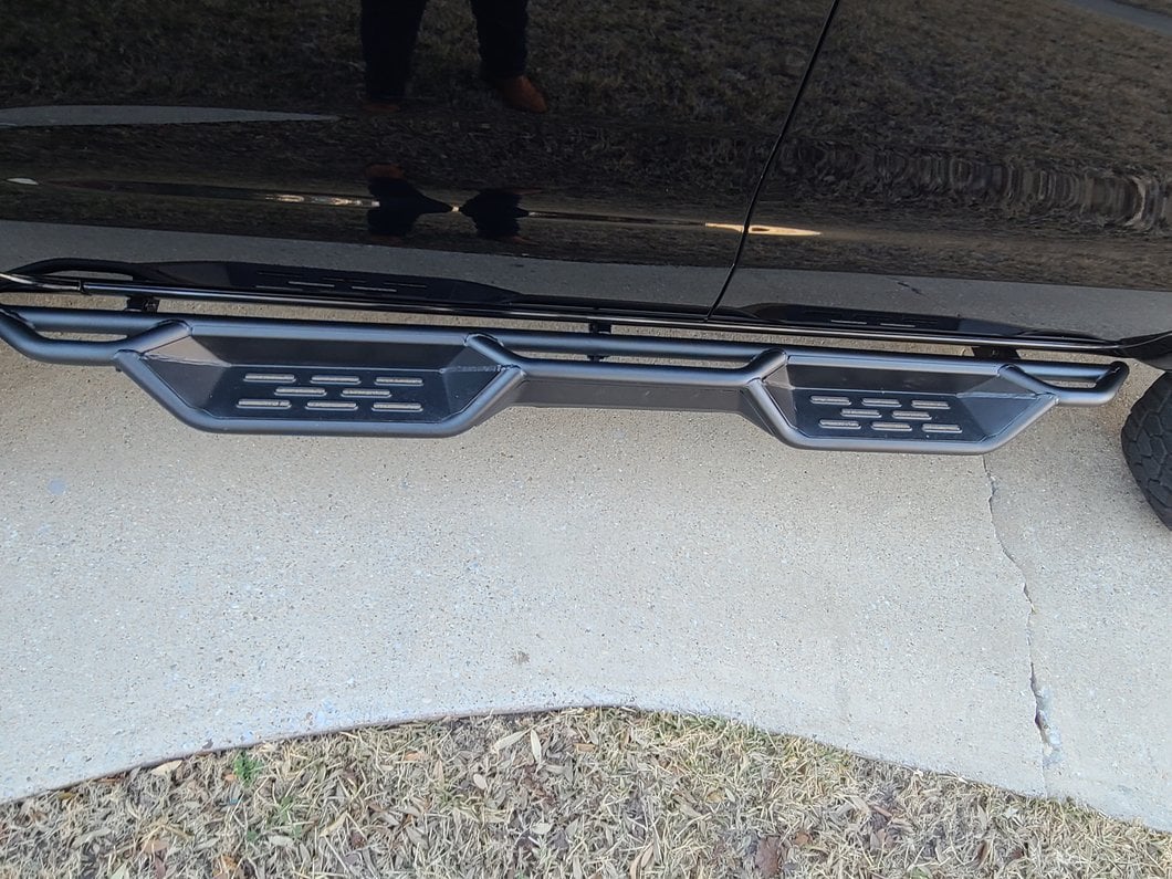Barricade NB1 Running Boards; Textured Black (19-25 Ranger SuperCrew)