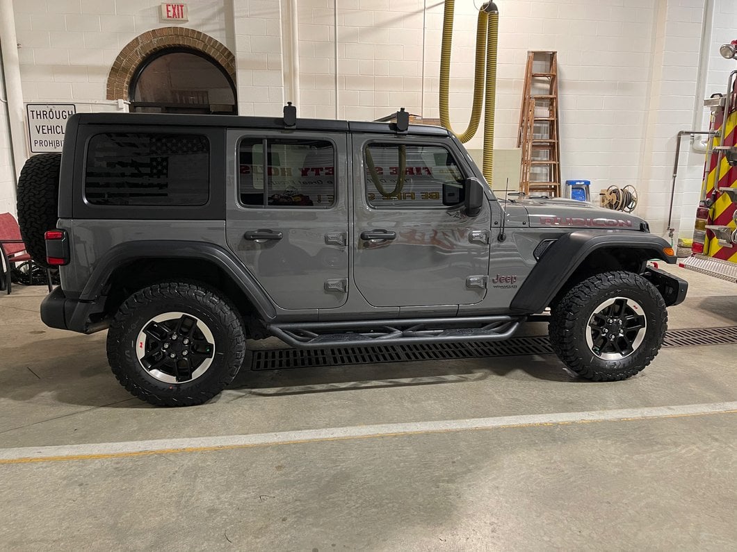Barricade Two Bar Removable Roof Rack For Factory Hardtop Only (18-25 Jeep Wrangler JL 4-Door)