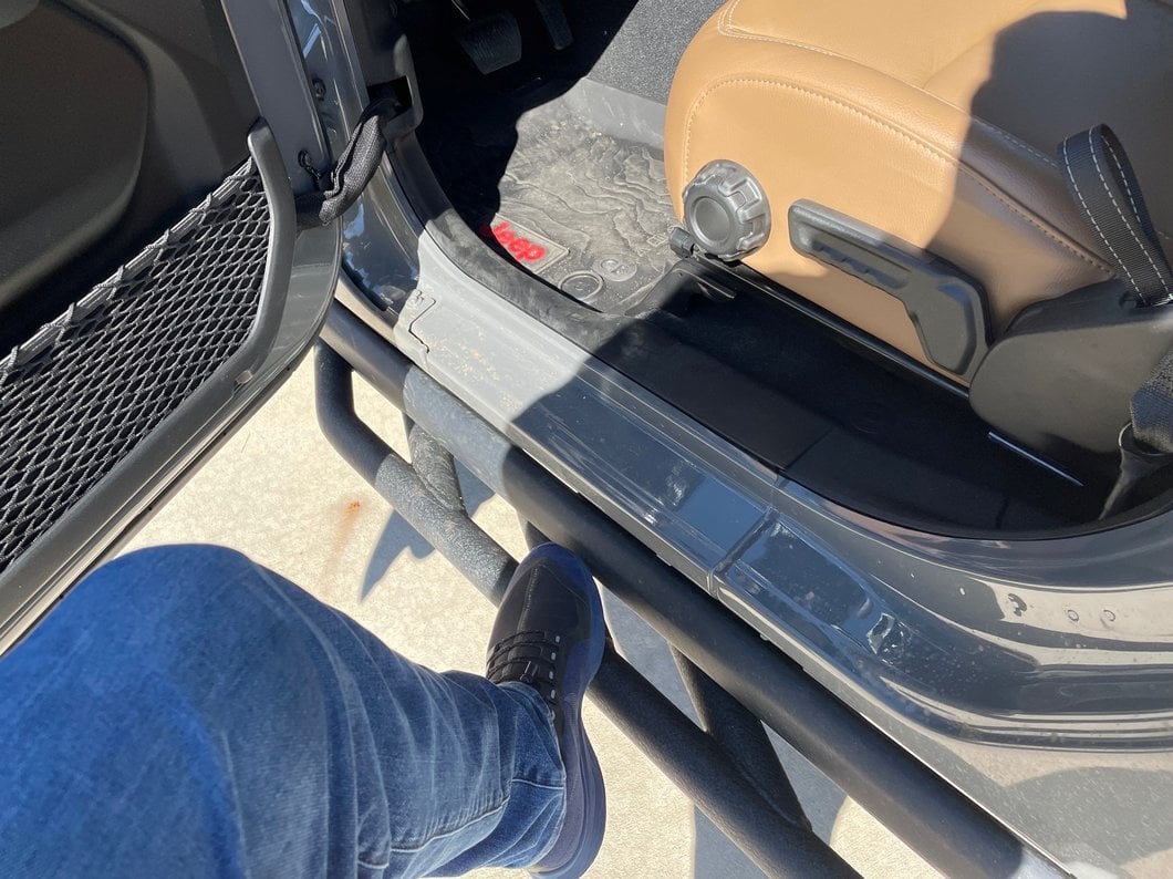 Barricade Rock Sliders; Textured Black (20-25 Jeep Gladiator JT)