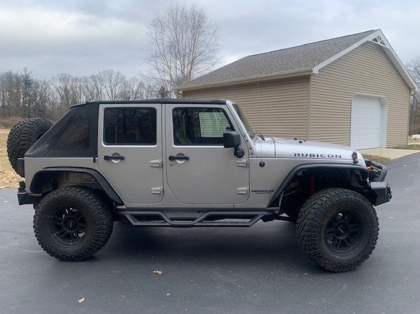 Barricade HD Drop Side Step Bars (07-18 Jeep Wrangler JK 4-Door)