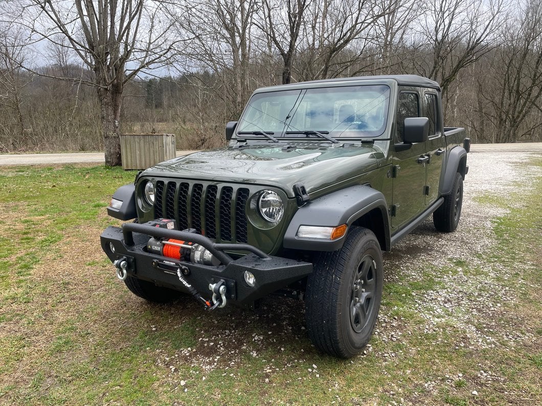 Barricade Alloy Series Aluminum Front Bumper (20-25 Jeep Gladiator JT)