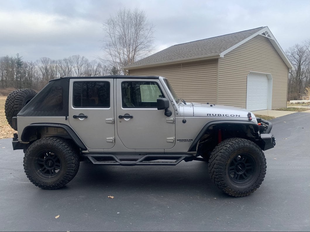 Barricade HD Drop Side Step Bars (07-18 Jeep Wrangler JK 4-Door)