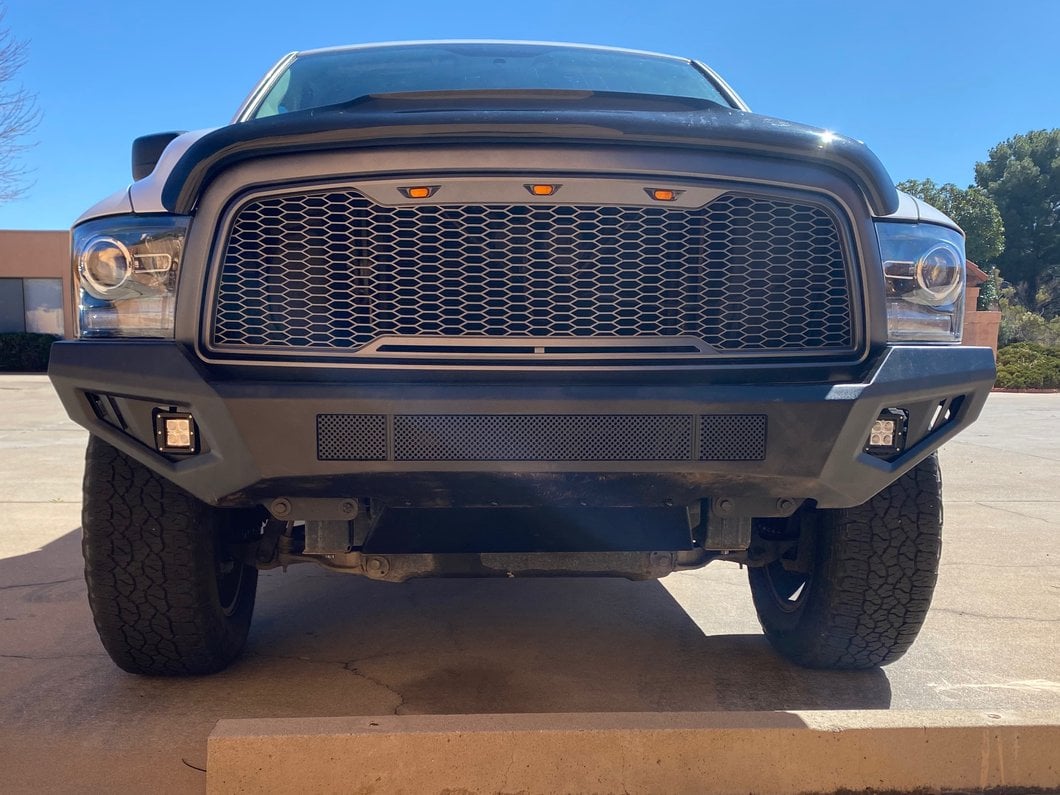 Barricade HD Off-Road Front Bumper with LED Fog Lights (09-12 RAM 1500)
