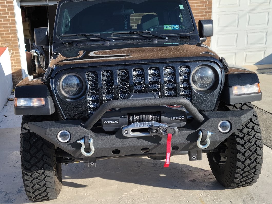Barricade Trail Force HD Front Bumper (20-25 Jeep Gladiator JT)
