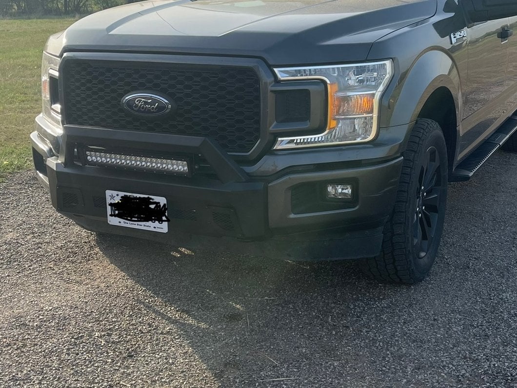 Barricade CSD Front Bumper with 20-Inch Dual Row LED Light Bar (18-20 F-150, Excluding Raptor)