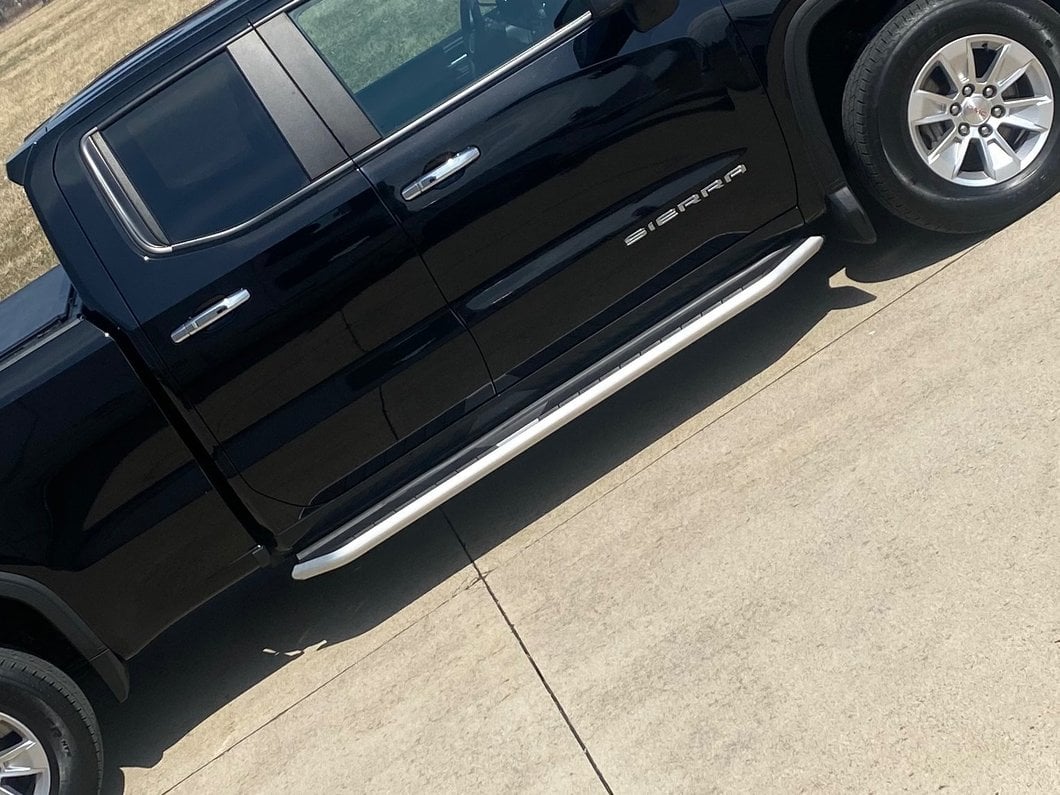 Barricade Pioneer Aluminum Running Boards (19-25 Sierra 1500 Double Cab)