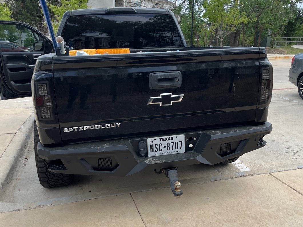 Barricade HD Off-Road Rear Bumper (14-18 Silverado 1500)