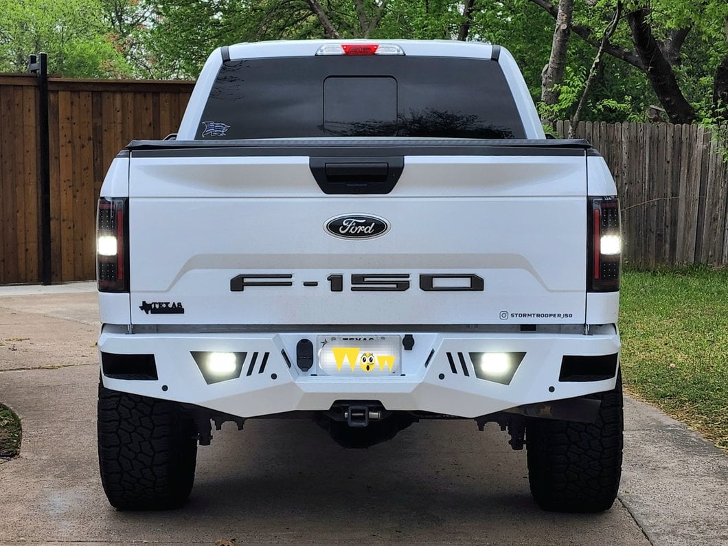 Barricade Extreme HD Rear Bumper for Factory Hitches (15-20 F-150, Excluding Raptor)