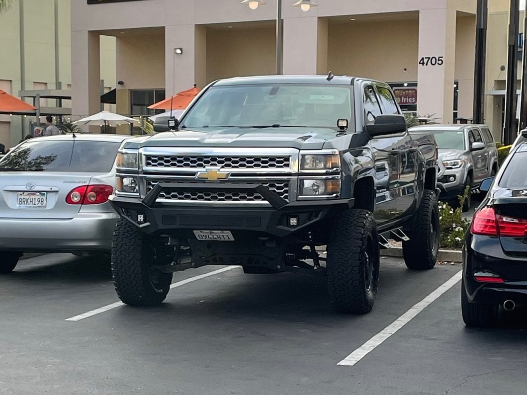 Barricade Skid Plate for Barricade HD Off-Road Front Bumper S112215 Only (14-18 Silverado 1500)