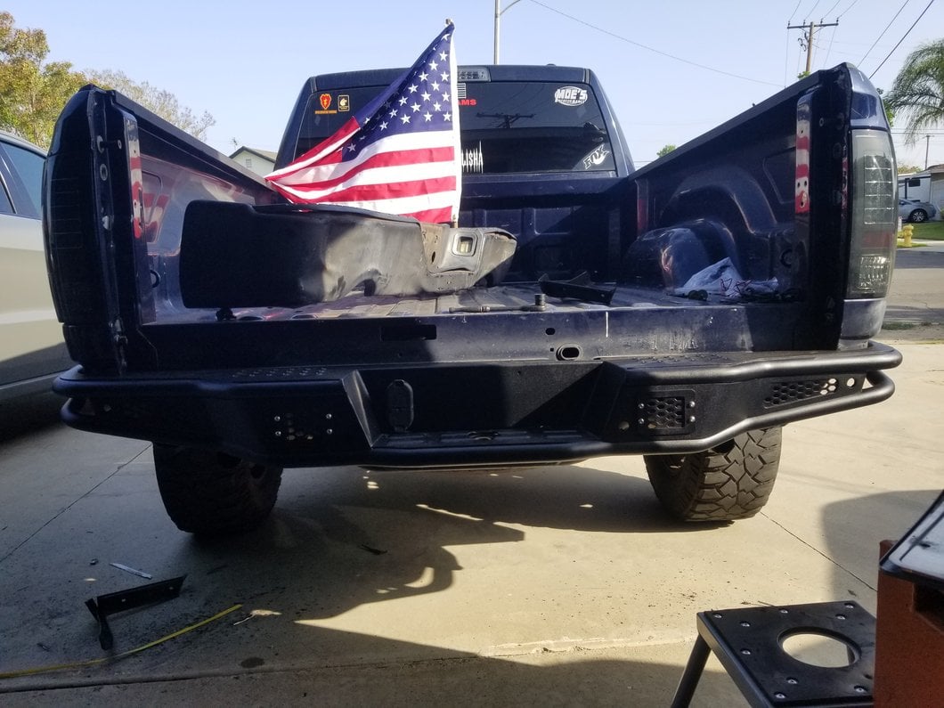 Barricade Pre-Runner Rear Bumper (09-18 RAM 1500)