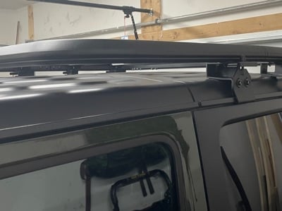 Barricade HDX Hard Top Roof Rack (18-25 Jeep Wrangler JL)