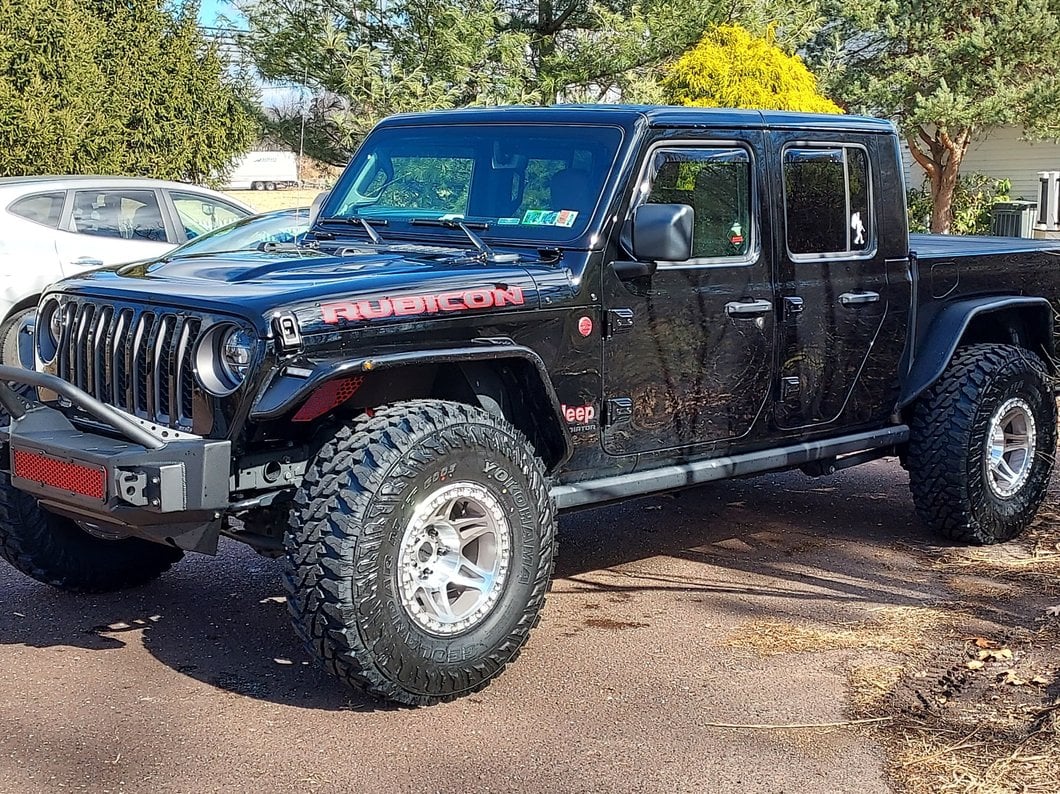 Barricade Aluminum Inner Fender Liners; Front (20-25 Jeep Gladiator JT)
