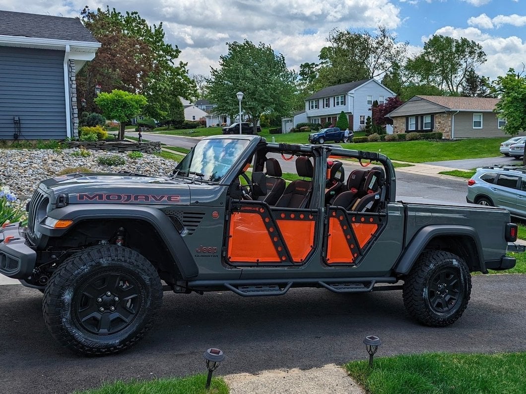 Barricade Extreme HD Front Adventure Doors (20-25 Jeep Gladiator JT)