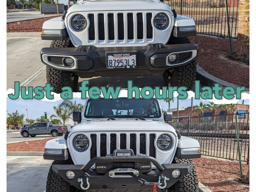 Barricade Trail Force HD Front Bumper (20-25 Jeep Gladiator JT)