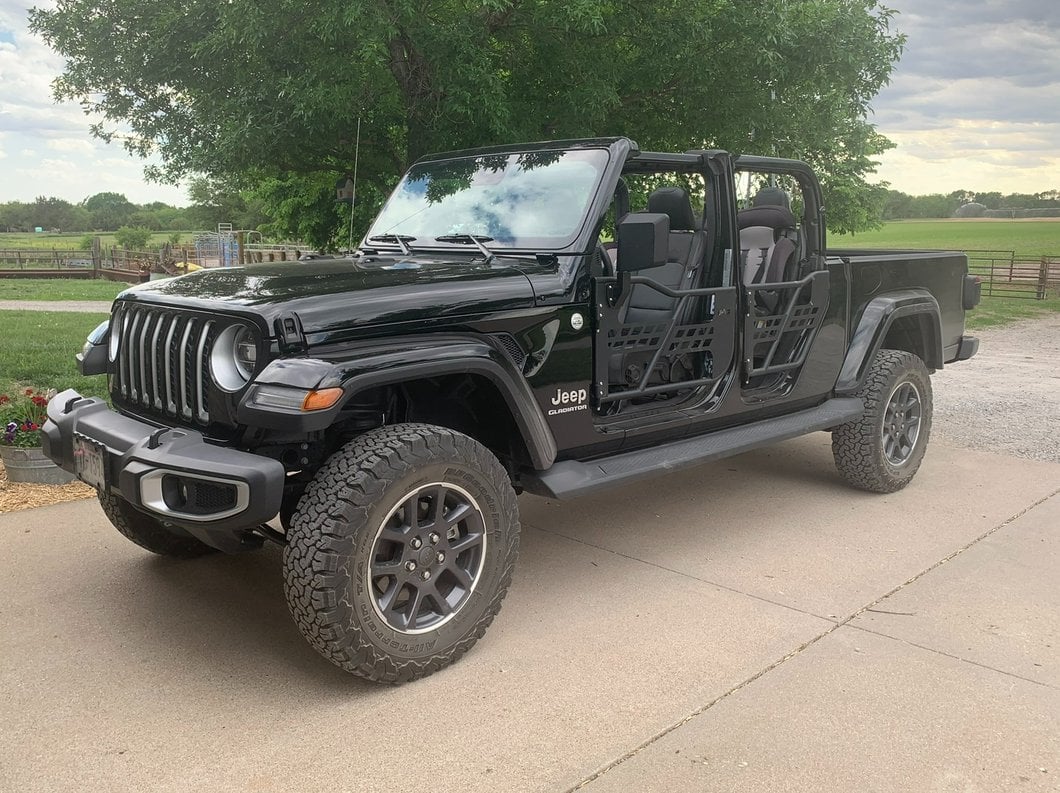 Barricade Tubular Safari Doors with Mirrors (20-25 Jeep Gladiator JT)