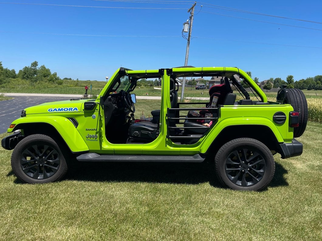 Barricade Tubular Adventure Doors; Rear (18-25 Jeep Wrangler JL 4-Door)