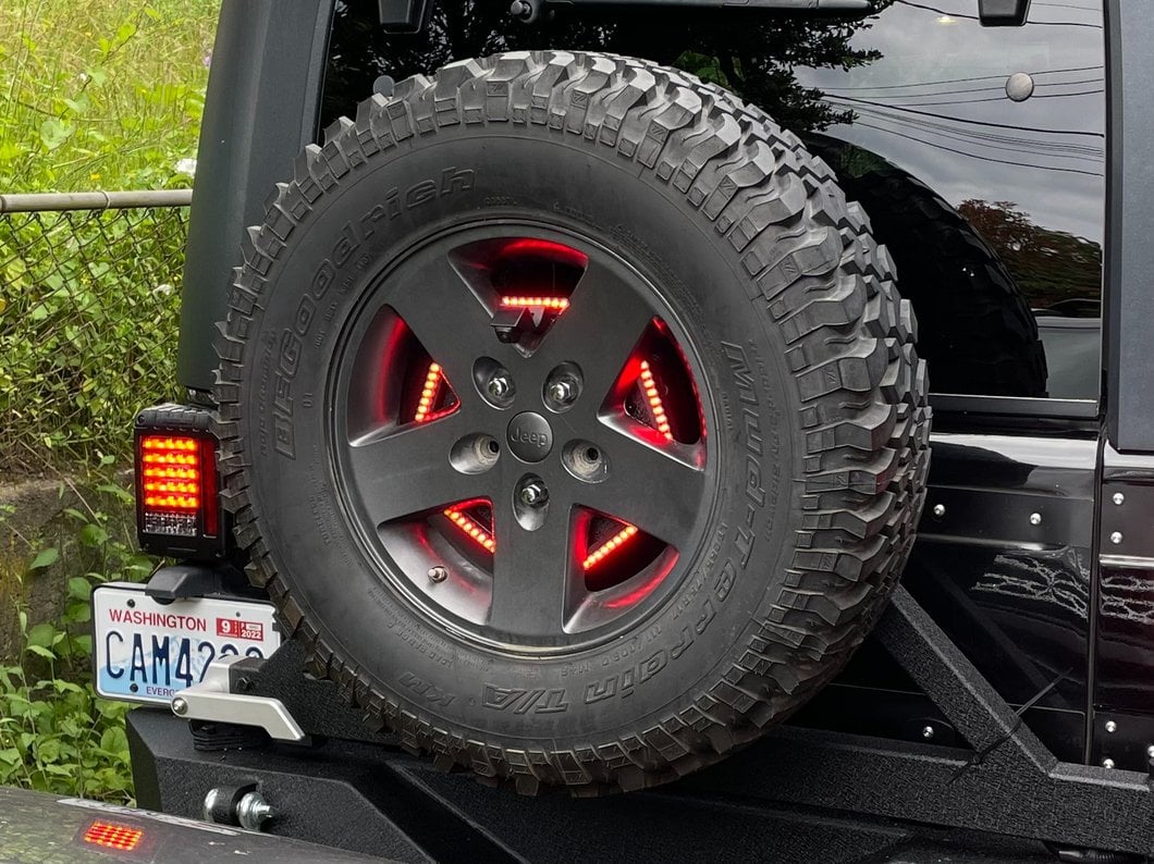 Barricade HD Auxiliary Brake Light (07-18 Jeep Wrangler JK)